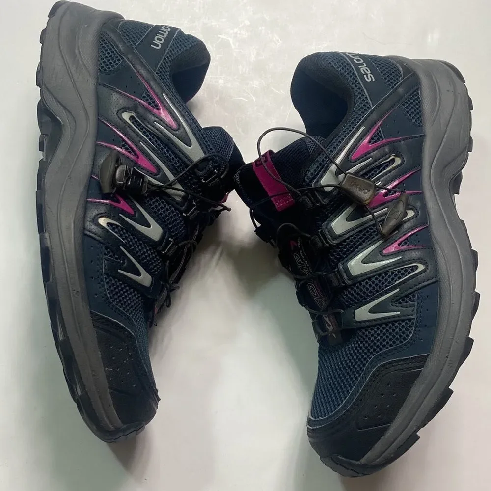 Salomon XA Comp 7 Waterproof Hiking Adventure Trail Running Women Shoes Sz9.5 US